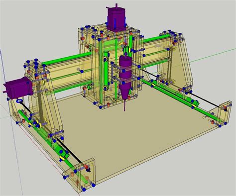 bild a roller chain cnc machine|4x8 DIY CNC Plans .